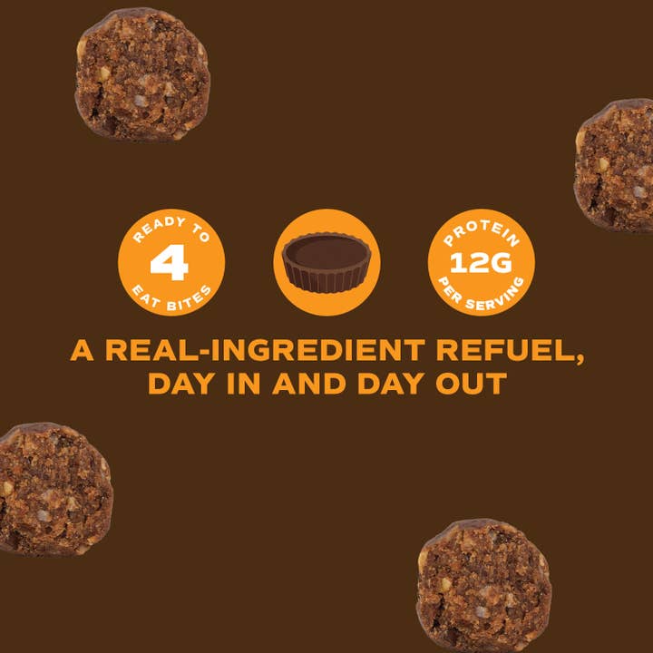 Day Out Snacks (previously Protein Power Ball) – wholesale Snacksbar – Jordnötssmörskopp Proteinbollar 2 oz - Ta med & Gå, 40-pack2