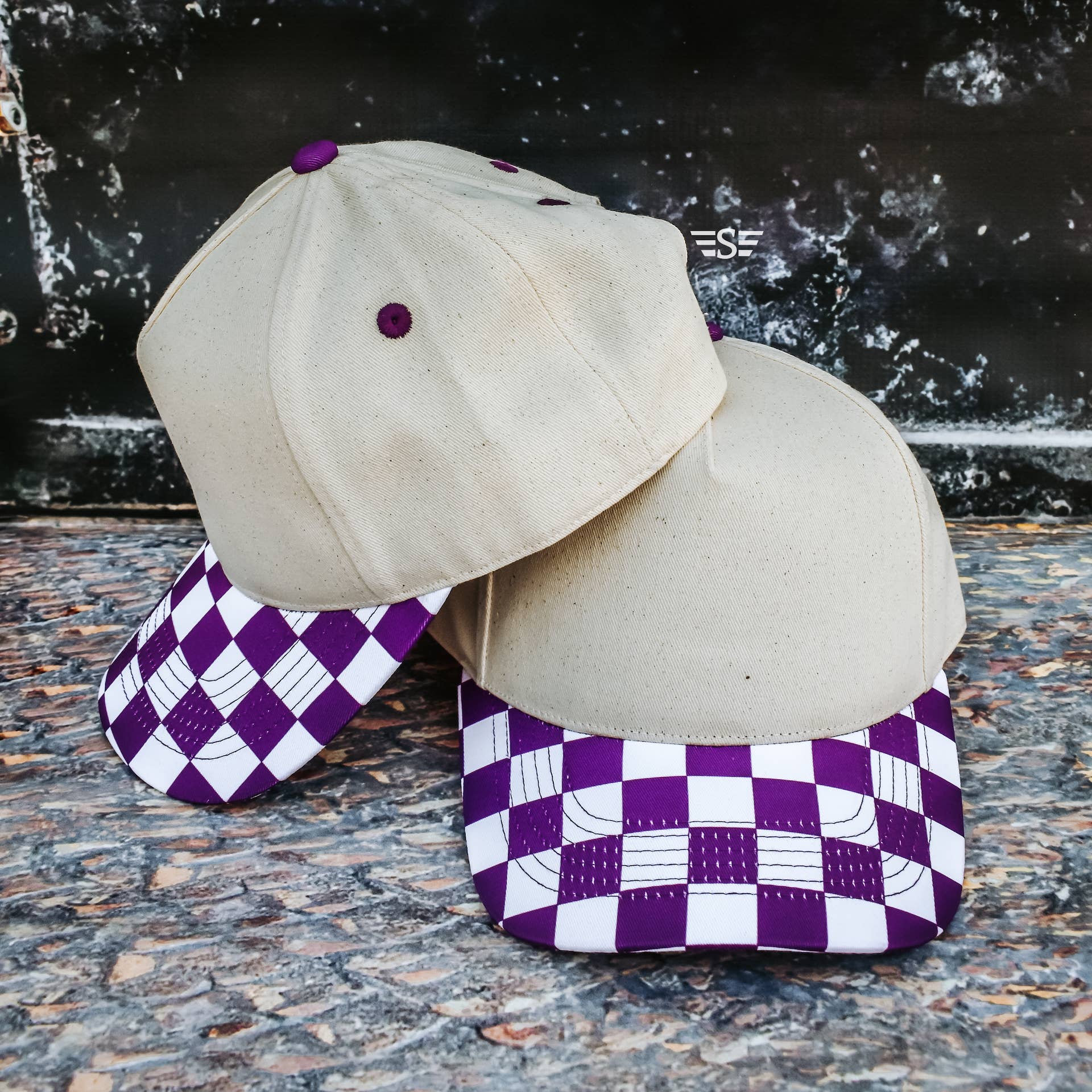 Flying S Company – Großhandel Basecap – Unisex – Canvas-Front Checkered Bill Magna Pony™ Kappe11