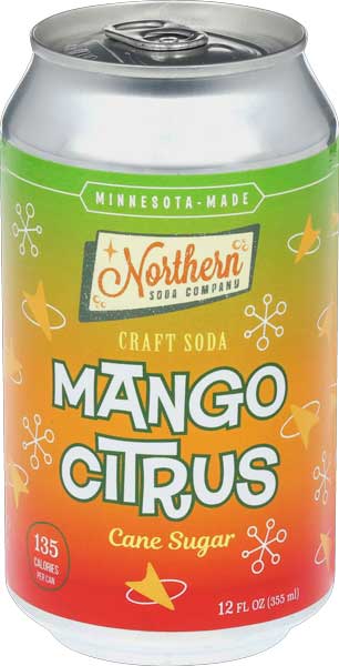 Hudson Meat Company - Wholesale Soda/Carbonated Drink - SODA MANGO CITRUS    -    NORTHERN SODA0