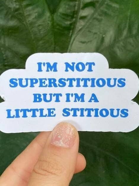 Michael Citat Office Sticker | Funny Office Sticker | Vandtæt Office klistermærker | Sjove TV Show klistermærker | Michael Scott Stitous for engroshandel hos Frankie Blue