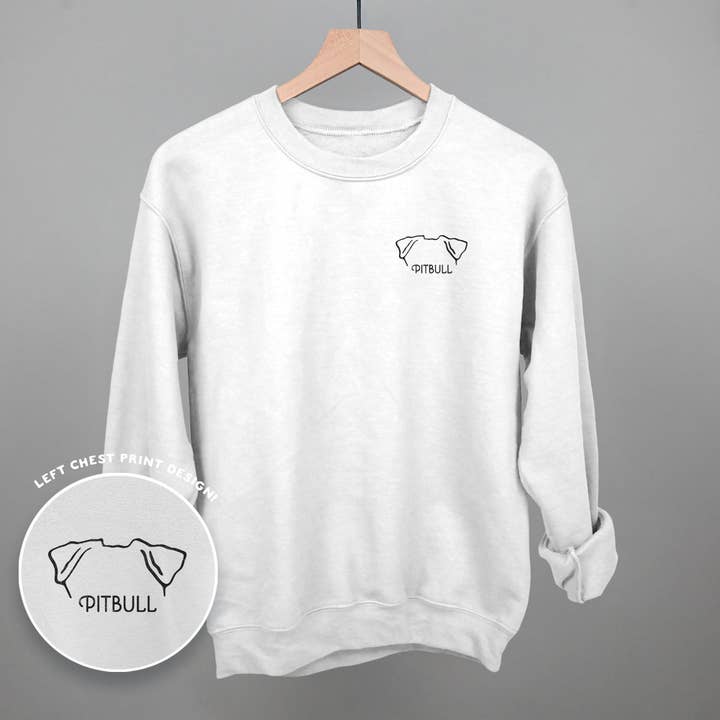 Ivy + Cloth - Wholesale Graphic Sweatshirt - Women's - Pitbull (Left Chest)3