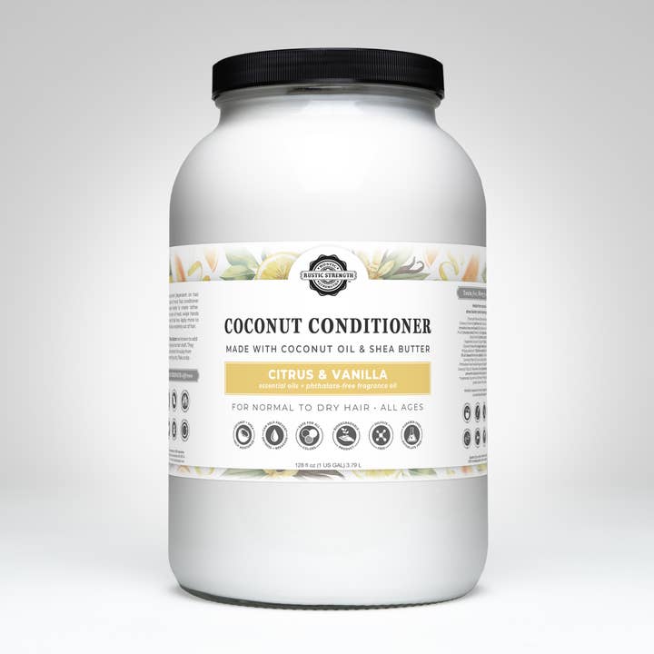 Rustic Strength - Vente Après-shampoing - Soin nourrissant à la noix de coco et au karité - La plupart des types de cheveux14