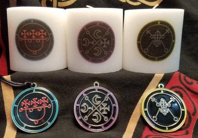 Goetic Impressions - Wholesale Votive Candle - Custom Goetia Demon Sigil Candle0