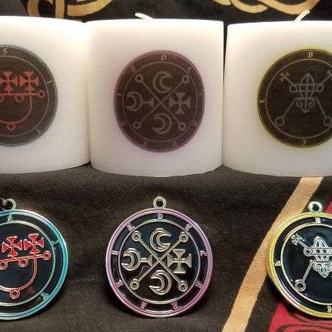 Goetic Impressions - Wholesale Votive Candle - Custom Goetia Demon Sigil Candle