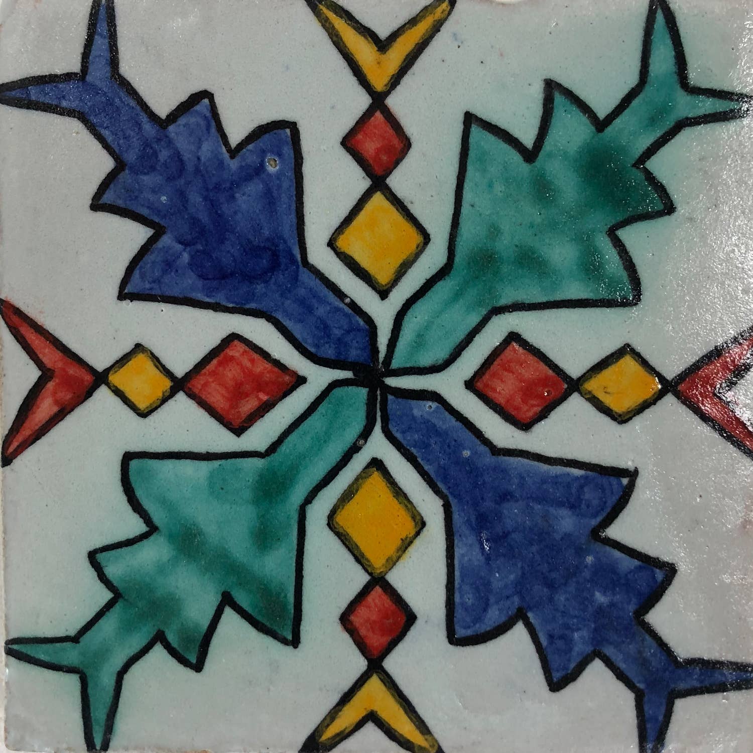 Casa Moro - Wholesale Wall Tile - Hand painted tiles 10x10 cm from Morocco wall tile36
