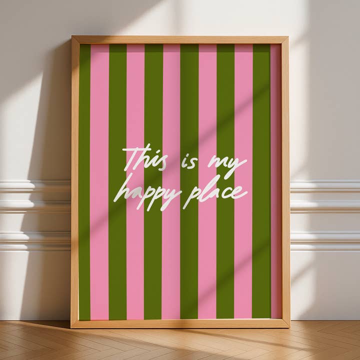 This Is My Happy Place Print for wholesale by Printro