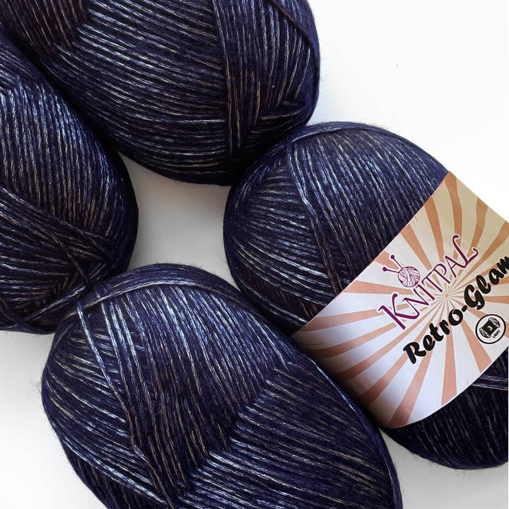 KnitPal - Wholesale Yarn - Retro-Glam Super-Soft Metallic Yarn