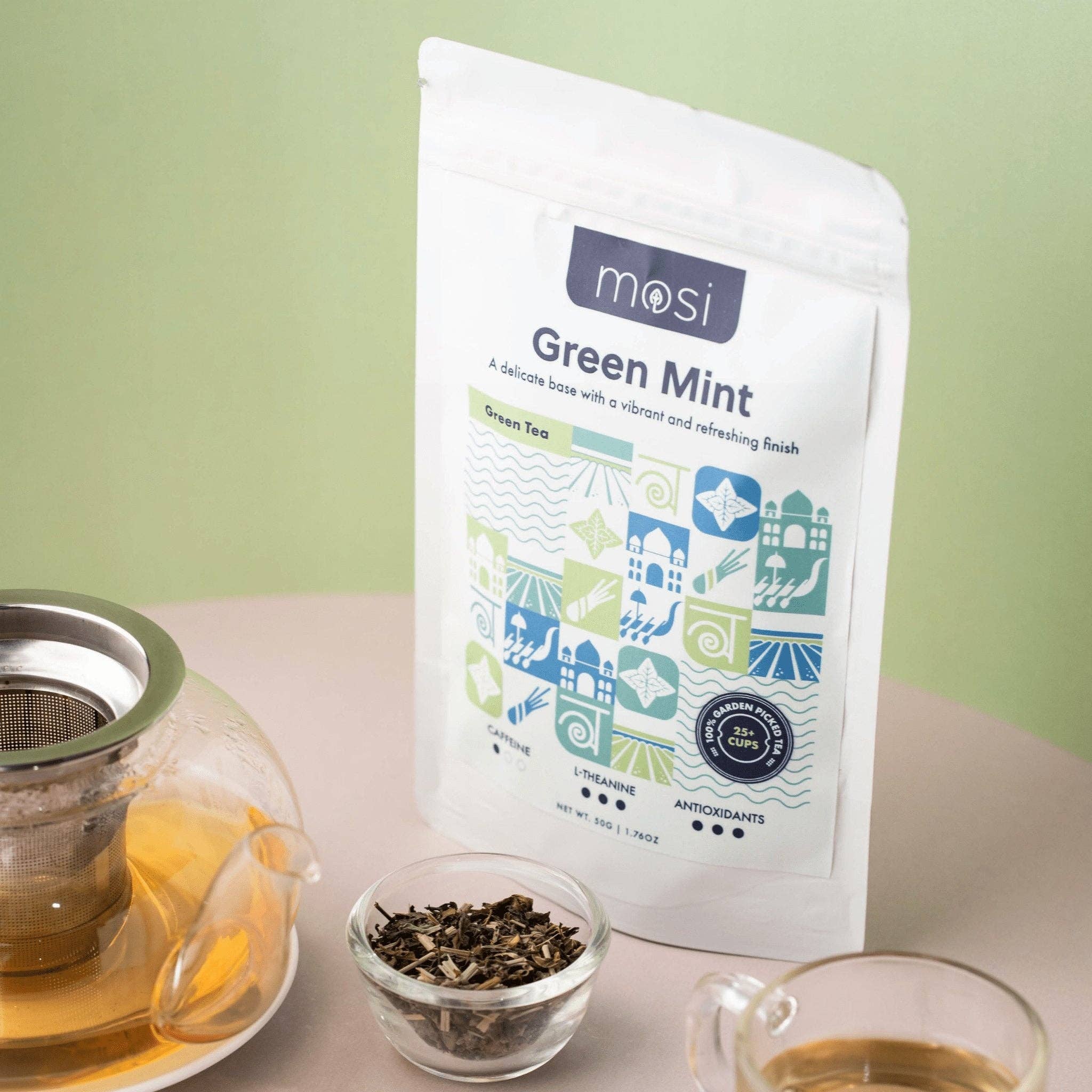 Mosi Tea Cold Brew Infuser Mint