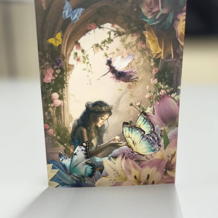 Lieber's Luggage - Wholesale Everyday Greeting Card - Lieber's Luggage Lab Greeting Cards- Fantasy Collection-