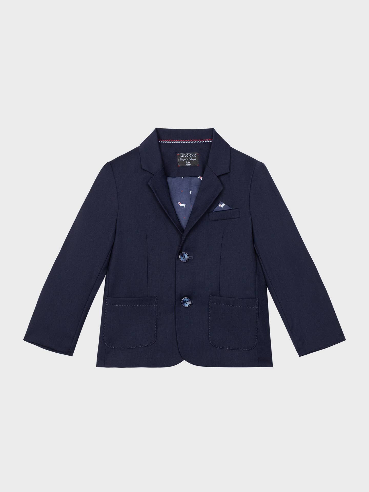 Ativo Kids - Wholesale Blazer - Kids - WS0328 - Baby Boy | Blazer 12-36M0