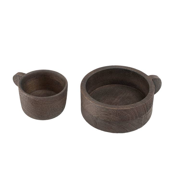 Wooden Cups S/2 for wholesale by Indaba Trading