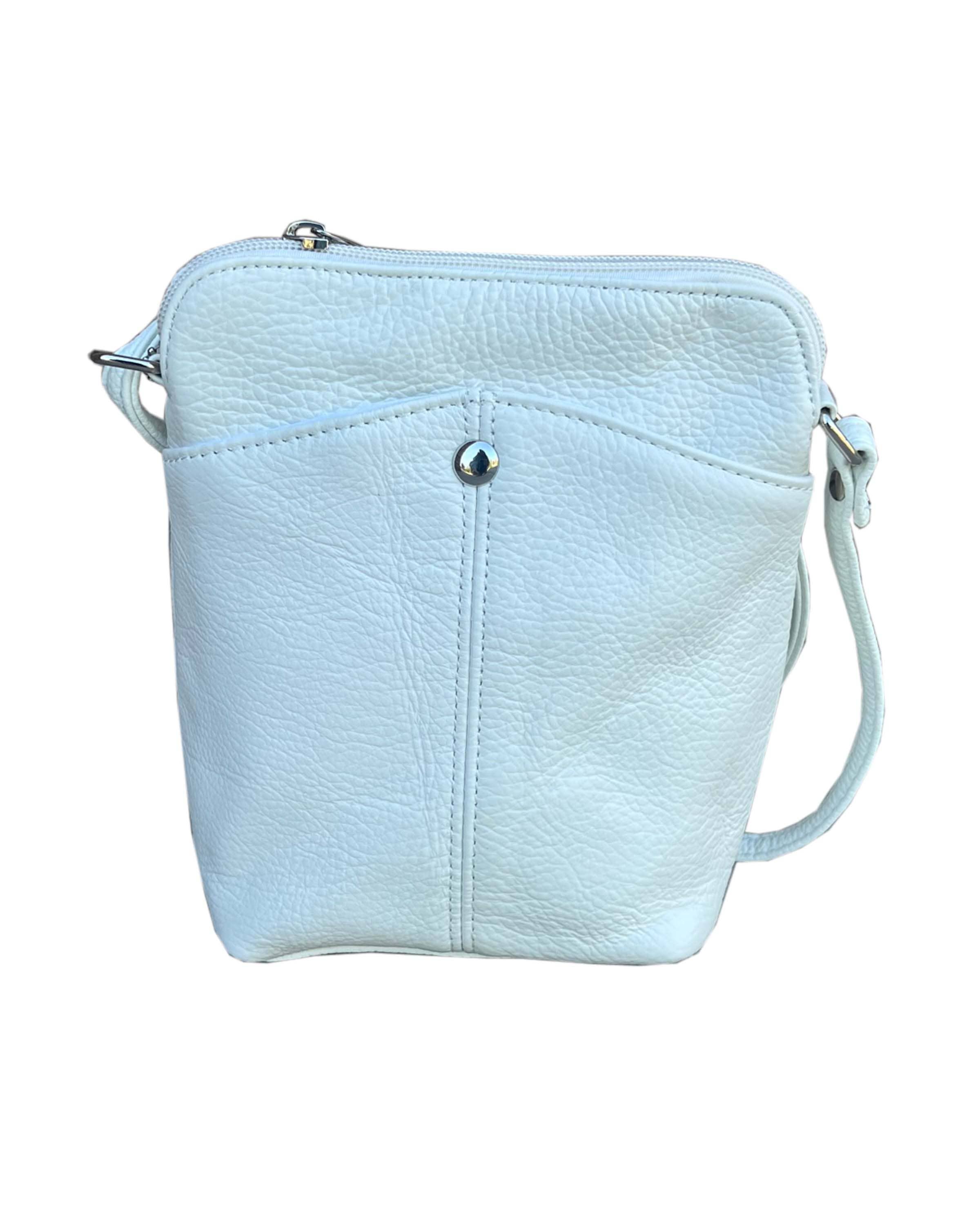 Roma Leathers, Inc. - Wholesale Crossbody Bag - Women's - W026 Cowhide Women Mini crossbody shoulder bag phone pouch10