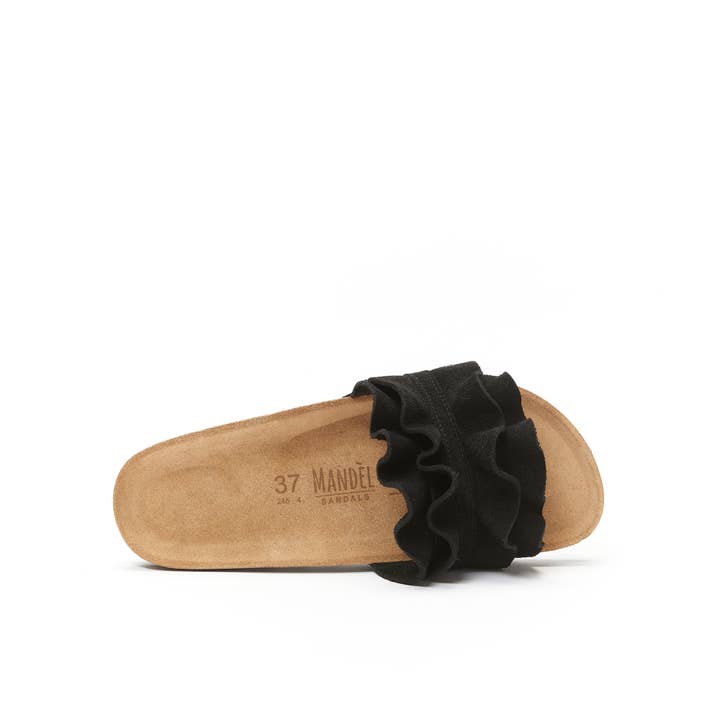 Mandél – wholesale Sandals – Women's – Ciabatta SOFIA black - Art.MD1209