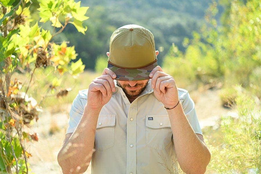 Wild Bills Blanks - Vendita all'ingrosso Cappellino con visiera piatta - Unisex - RIVER | Mimetica Vecchia Scuola6