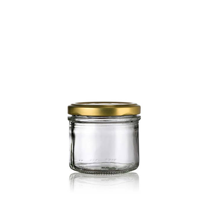 Little Pots - Wholesale Jar - 130 ML glass jar with lid - Rondelette1