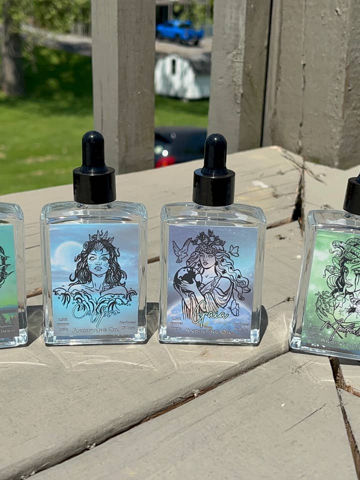 Goddess Anointing Oils for wholesale by Soul Glow Creations