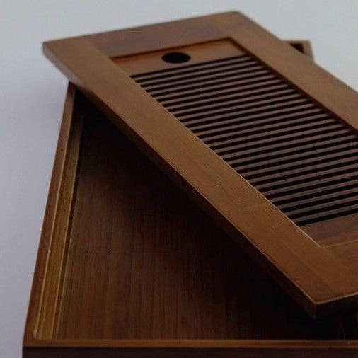 everythingbamboo - Wholesale Serving tray - Premium Bamboo Tea Tray Gongfu Tea Coffee Serving Tray Handmade BPT113