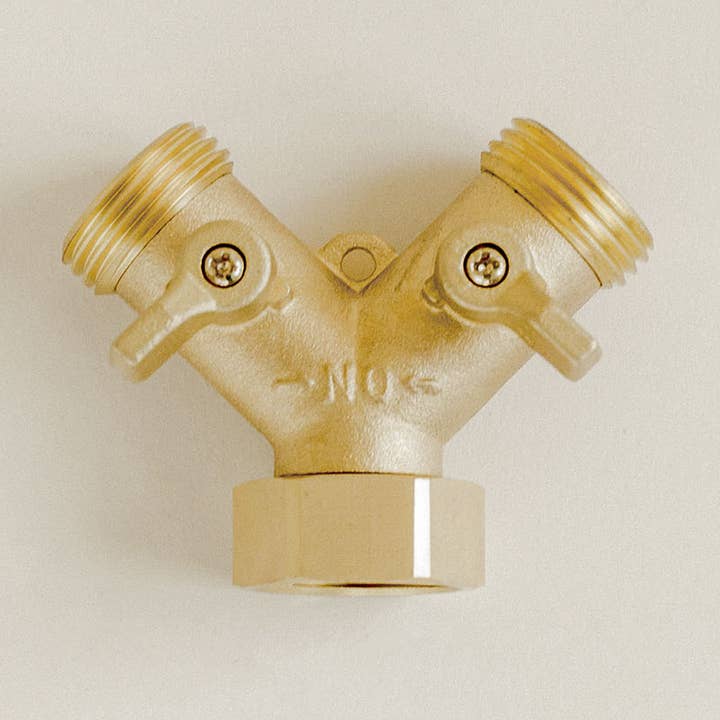 GOODLAND - Wholesale Garden Tool - Brass Garden Hose Splitter0