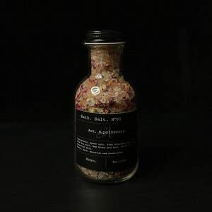 Rose Bath Salt (8oz) for wholesale by Ant Apothecary