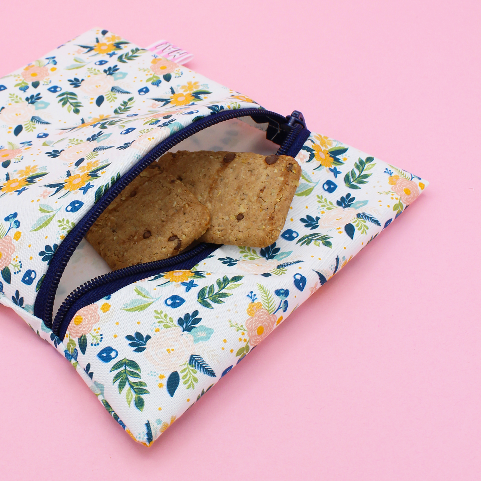 Machatatelier - Wholesale Snack Pack - Kids & Baby - Snack pouch - flowers1