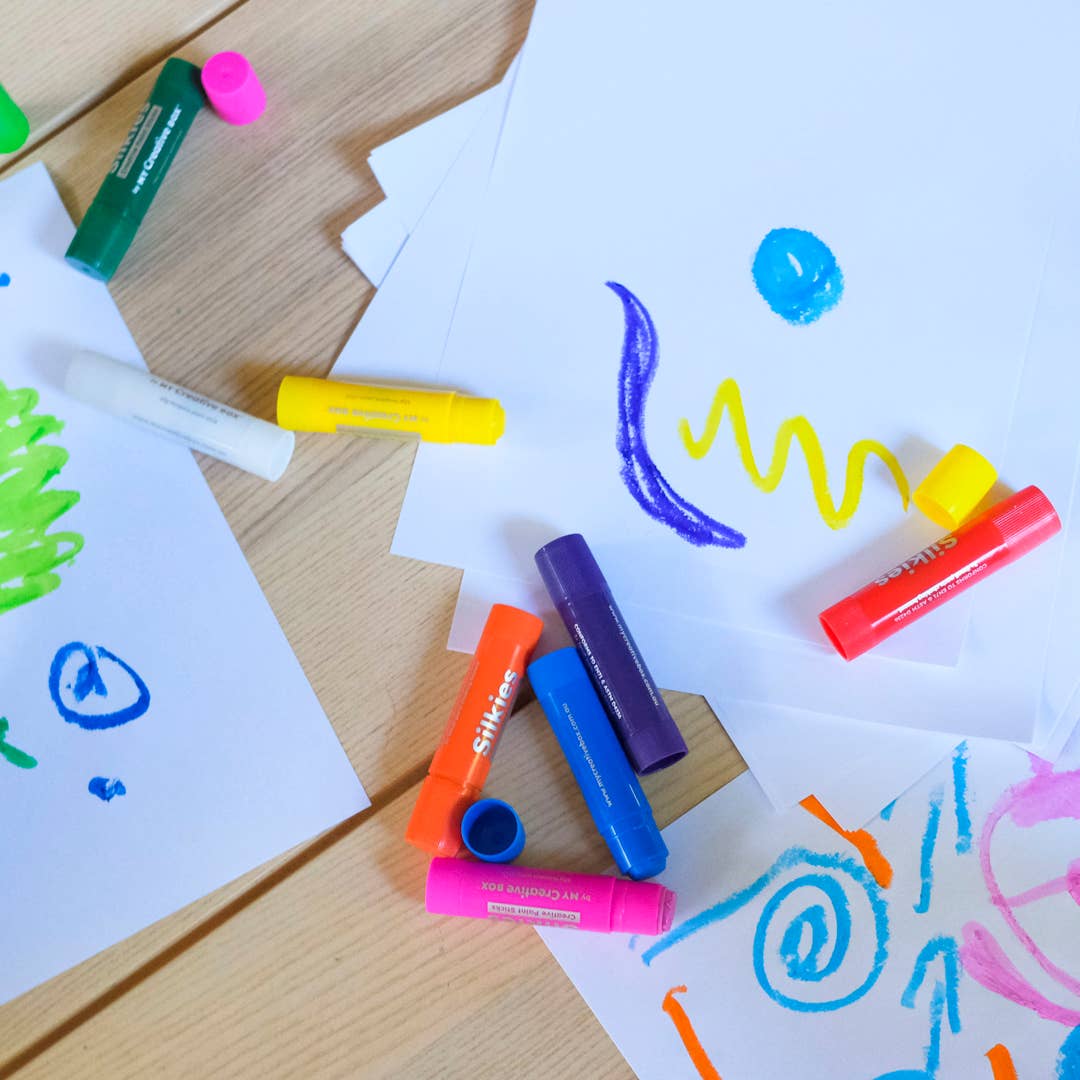 My Creative Box - Vendita all'ingrosso Set da disegno - Bambini e neonati - Silkies Paint Sticks | Set di 1210