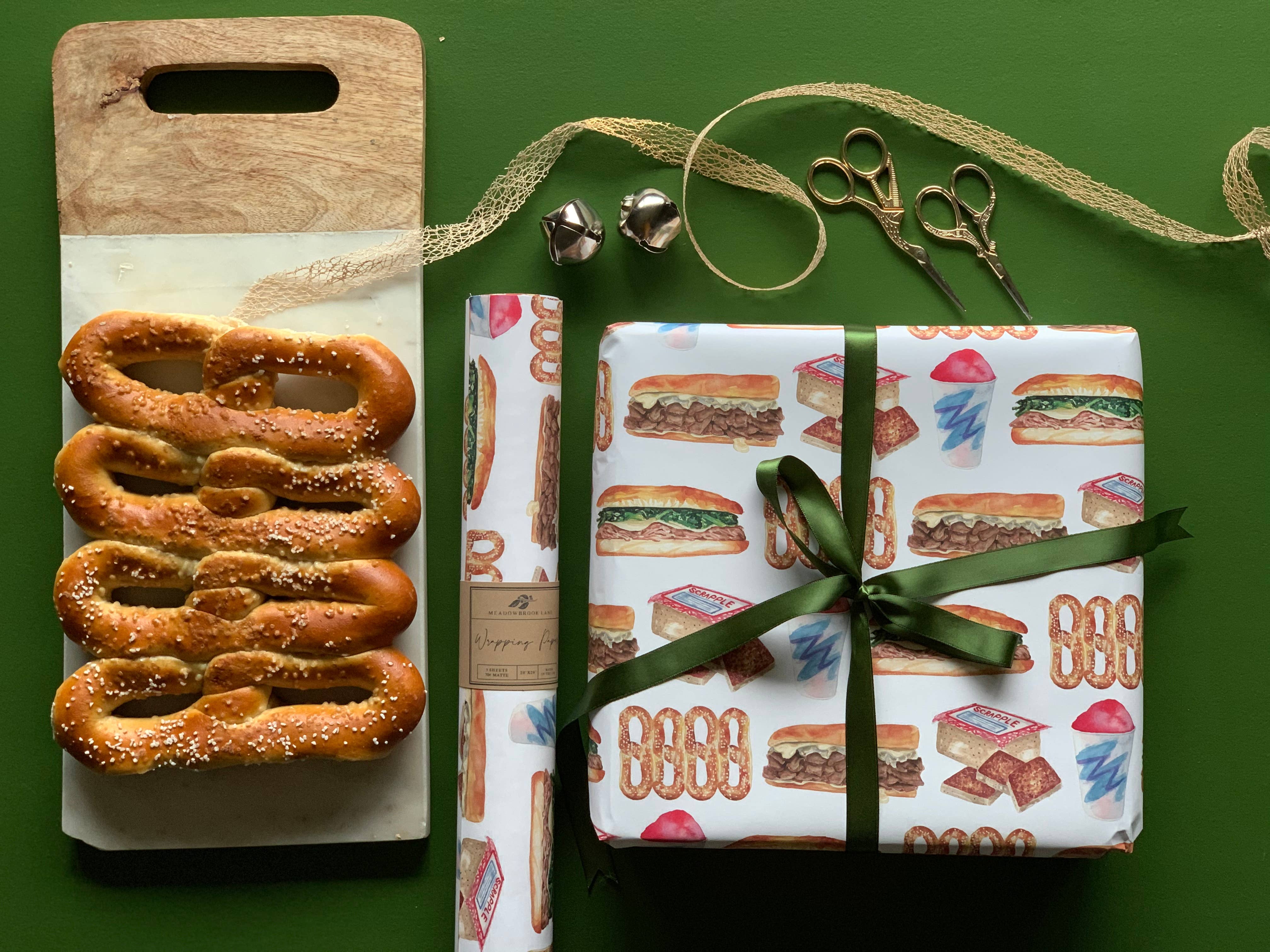 Meadowbrook Lane - Vente Rouleau de papier cadeau - Papier d'emballage Philly Phood4