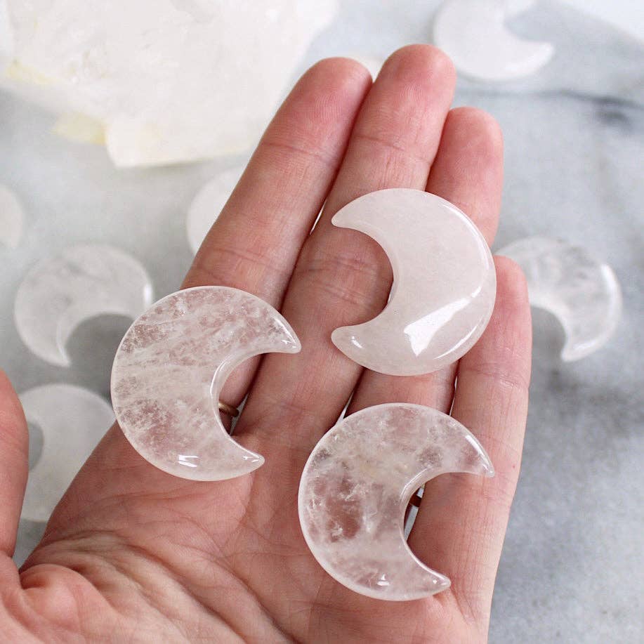 Pebble House – wholesale Spiritual stone/crystal – Quartz Moon (Crystals & Stones)2