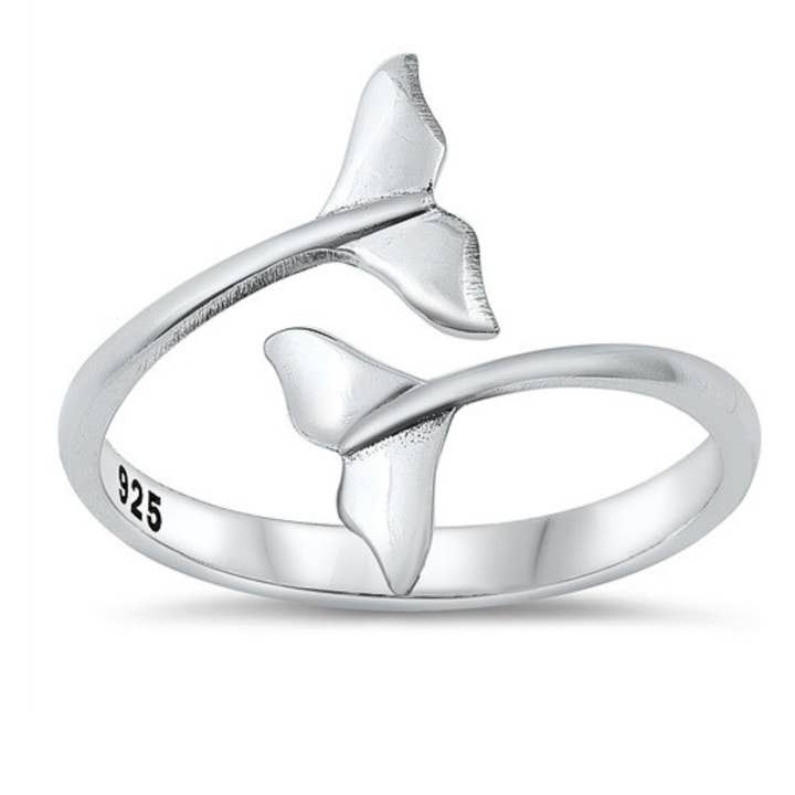 R-64 Whale Tails Ring for wholesale by Moonrise Jewelry