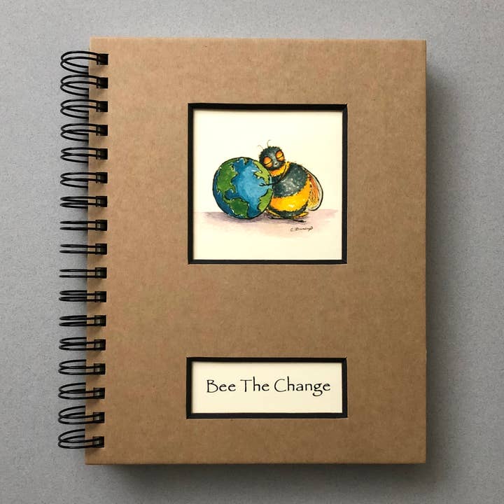 Eco Journal - Bee The Change for wholesale by Just Bee & Me Greeting Cards
