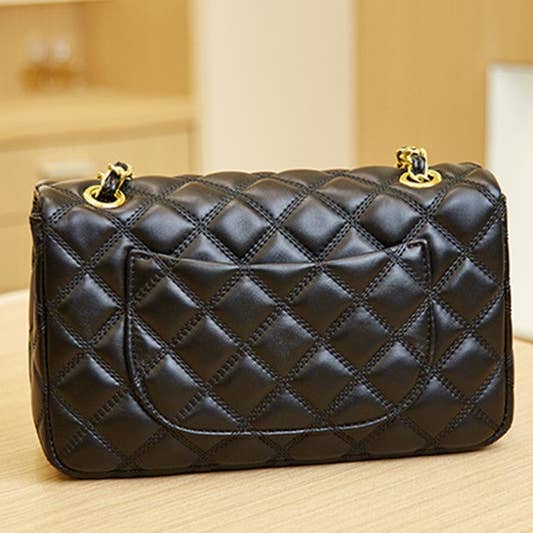 ACCITY - Wholesale Shoulder Bag - Women's - DANDY QUILTING CHIAN STRAPS SHOULDER BAG PURSE_CWAB00056