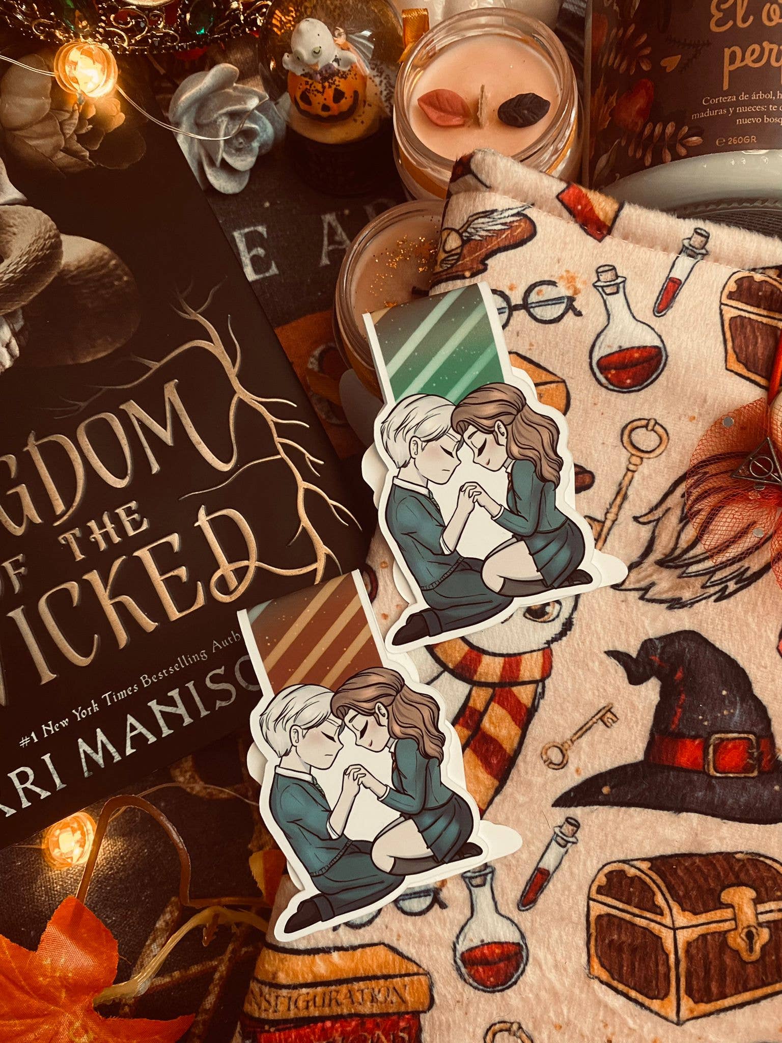 Alsace’s Art - Wholesale Bookmark - Dramione Magnetic Bookmark0