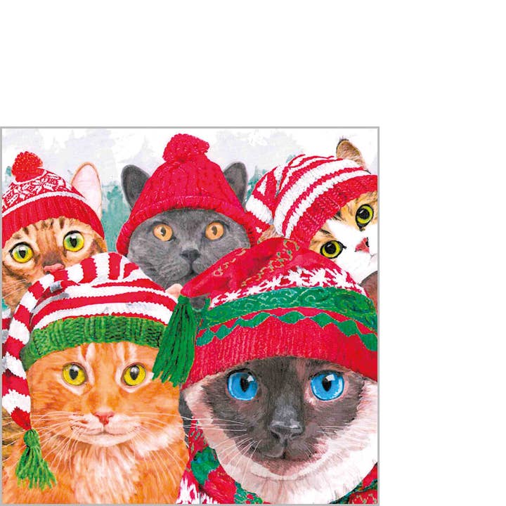 Cat Usie Napkin 25x25 for wholesale by ppd Paperproducts Design GmbH