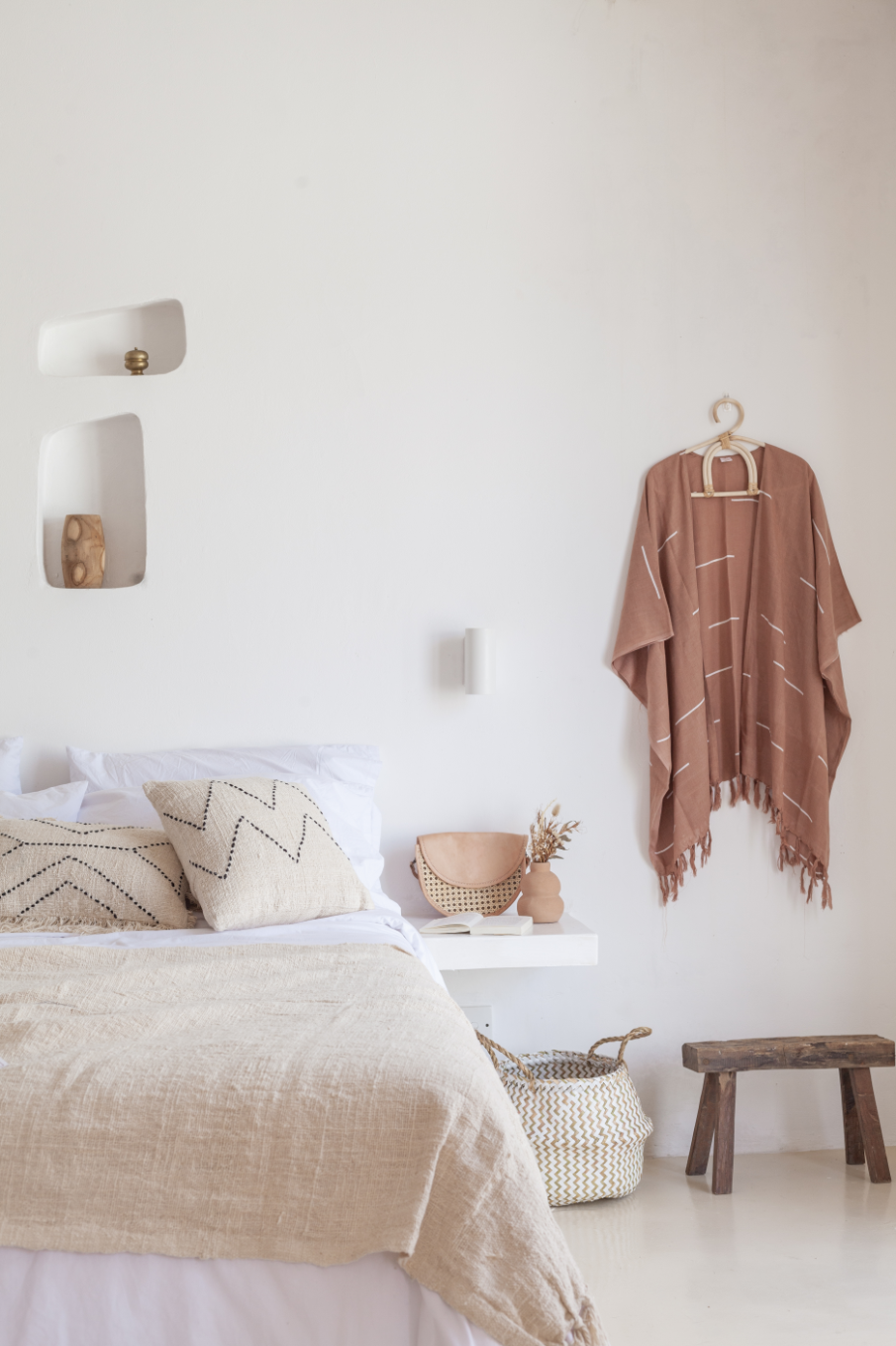 Village Thrive - Wholesale Clothes Hangers - Rainbow Rattan Hanger2