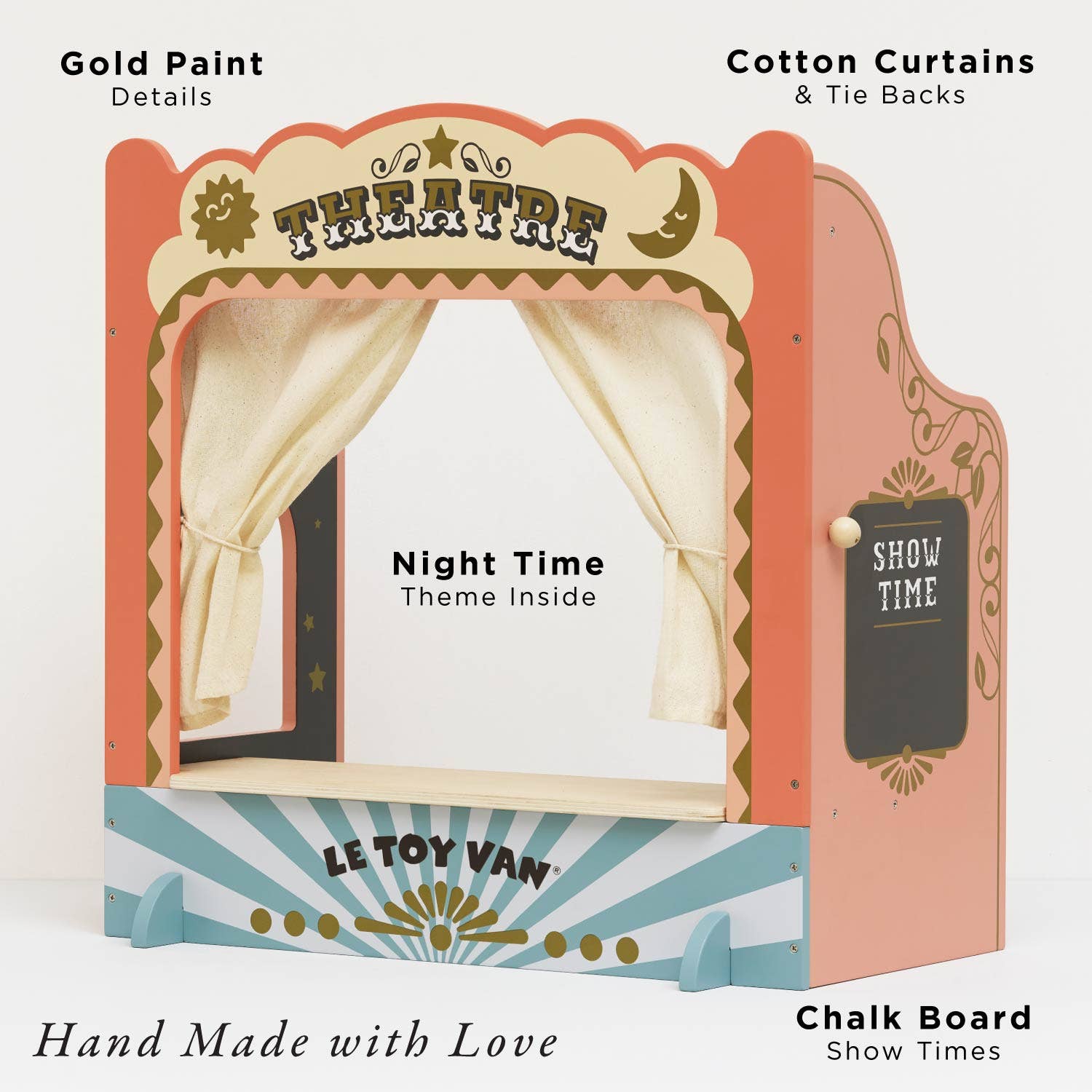 Le Toy Van, Inc. - Wholesale Wood Toy - Kids - Tabletop Puppet Wooden Theater1