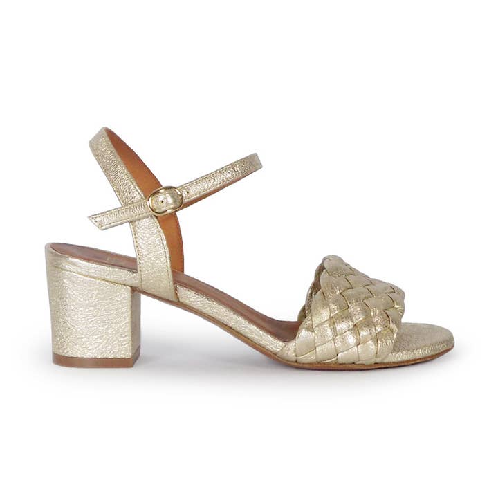 Sandales pour femmes Alexia en cuir 100 % pour la vente par HIIMA