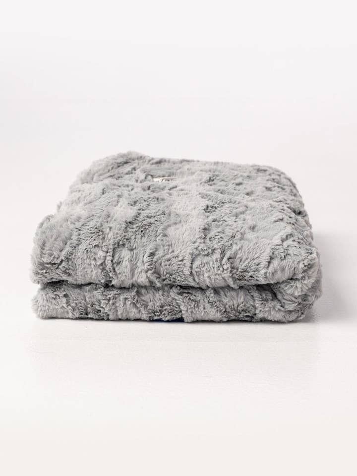 Manta plateada para venta al por mayor de Keikico