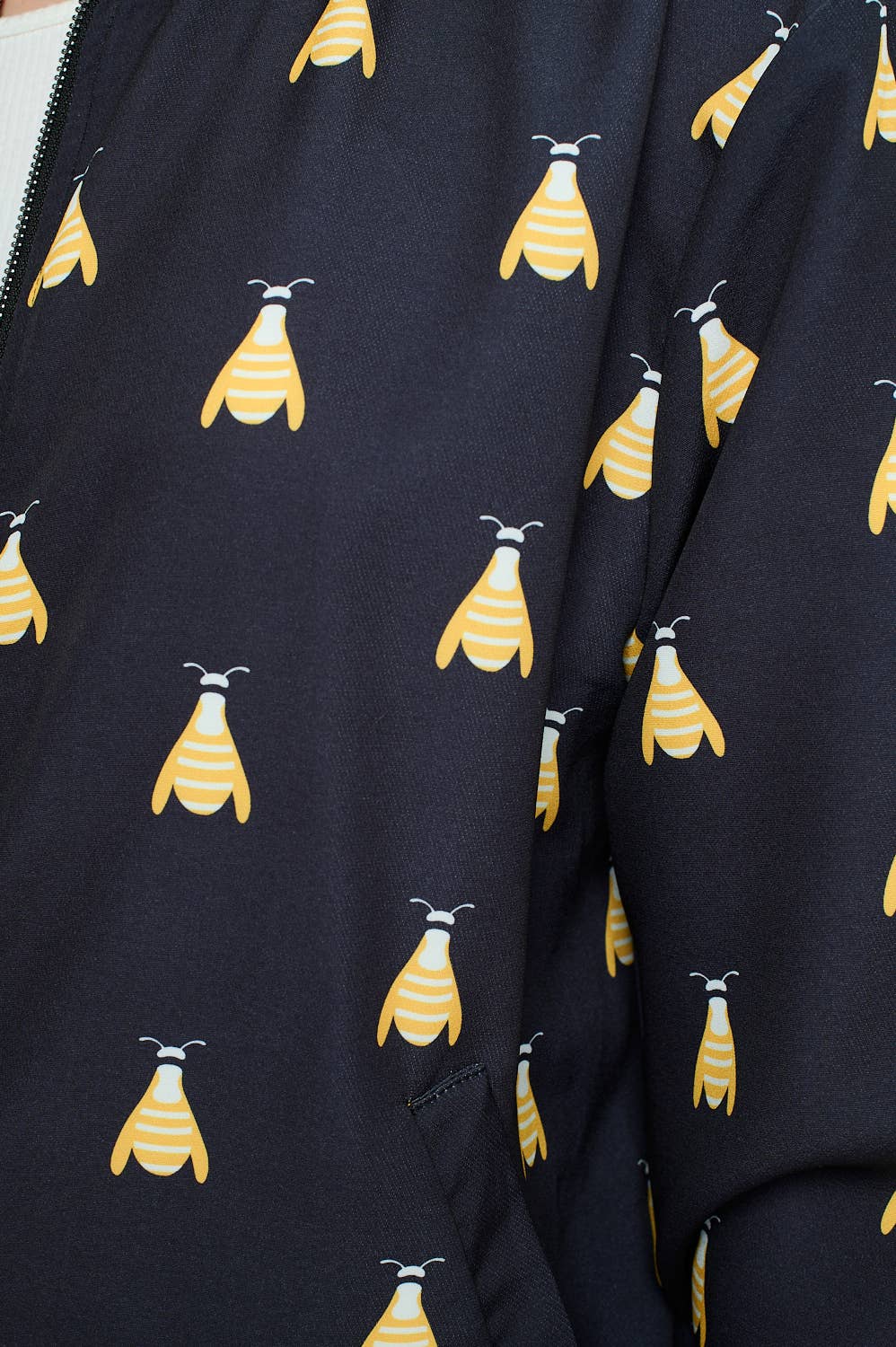 SM WARDROBE - Vendita all'ingrosso Bomber - Donna - GIUBBOTTO BOMBER BEE ALL OVER5