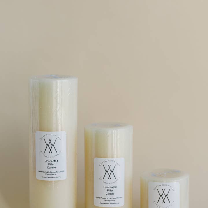 Welsh Mountain Candle Co - Wholesale Pillar Candle - Pillar Candle - Large