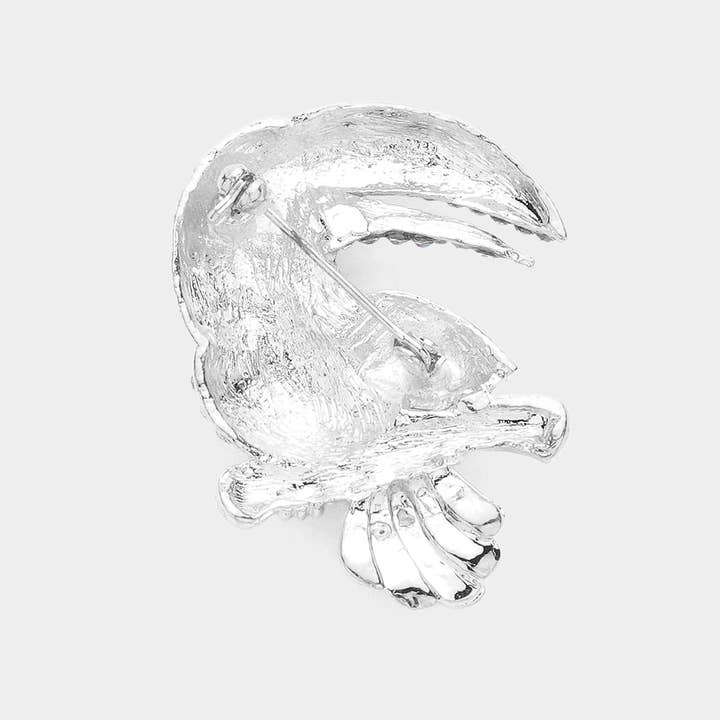 Sensibling Corp. - Wholesale Brooch - Rhinestone Pave Toucan Pin Brooch3