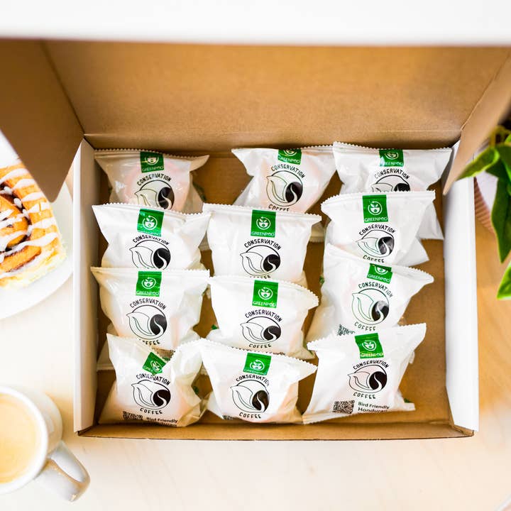 Conservation Coffee - Wholesale Ground Coffee - 12 Count Compostable K-Cups4