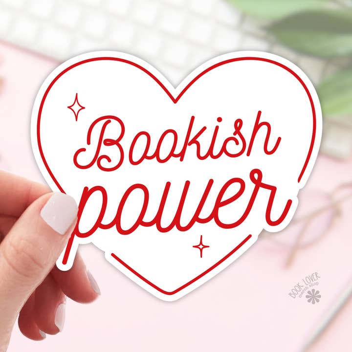 Bookish Power Stickers / Bookish Stickers / Book Lover Gift for wholesale by Book Lover Merch Shop
