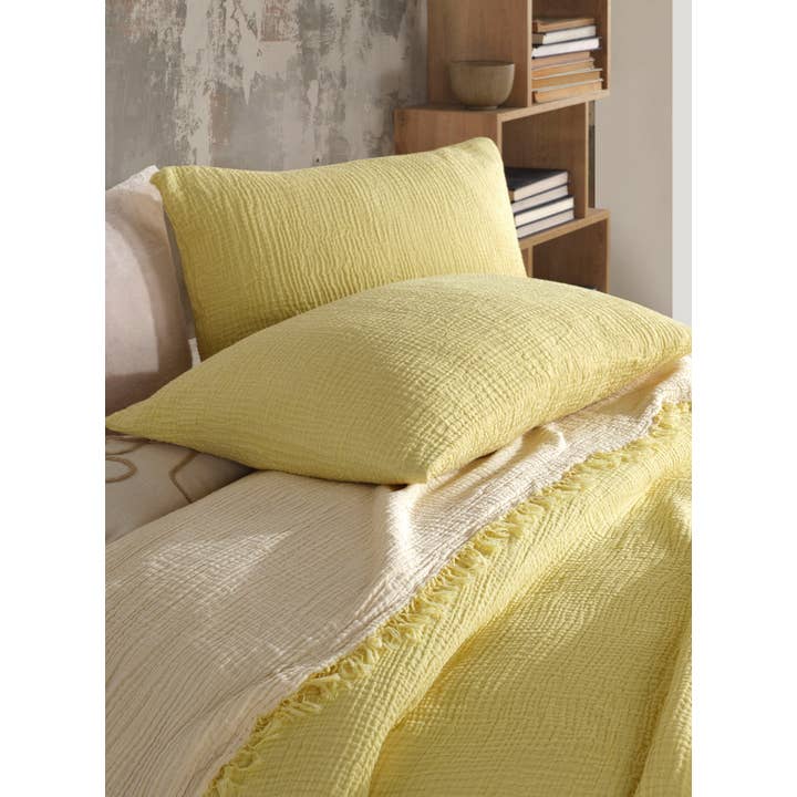 destinyhometex - Wholesale Throw Blanket - Purple color 4 layer gauze throw41