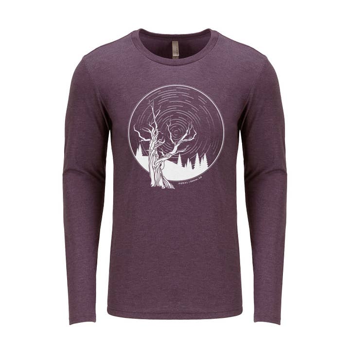 Bristlecone Long Sleeve Tee for wholesale by FERAL