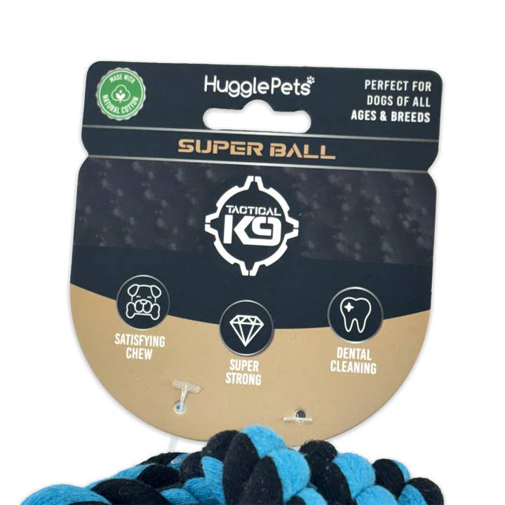 HugglePets - Wholesale Pet Toy - Dog - HugglePets Tactical K9 Super Ball Dog Toy