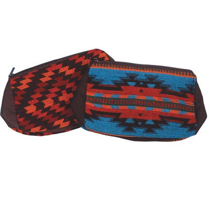 Bolsa de cosméticos tejida del suroeste para venta al por mayor de Pawnee Bill’s