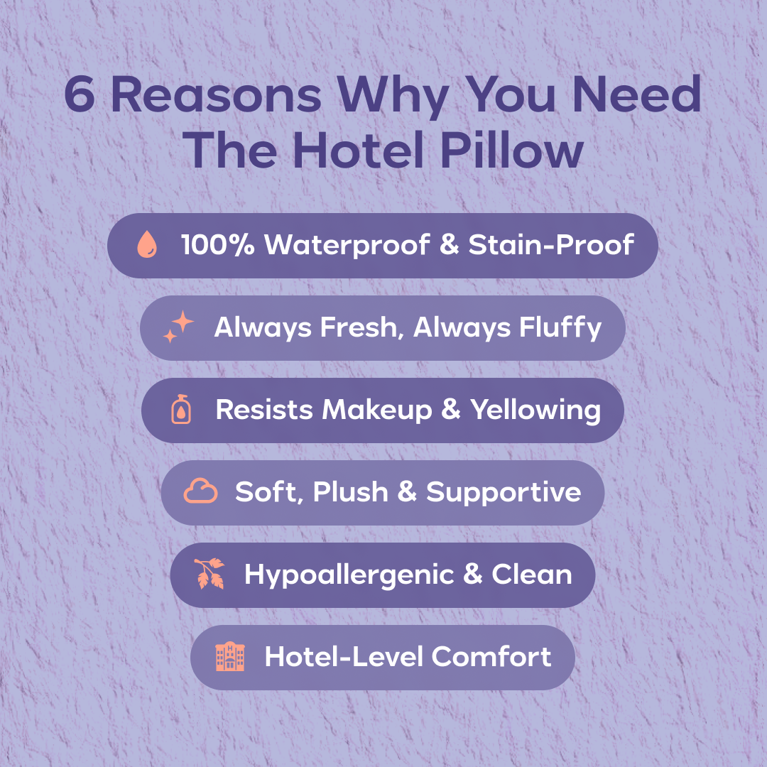 Mellow - Wholesale Bedding Pillow - Mellow Hotel Pillow Waterproof & Stain-Resistant2