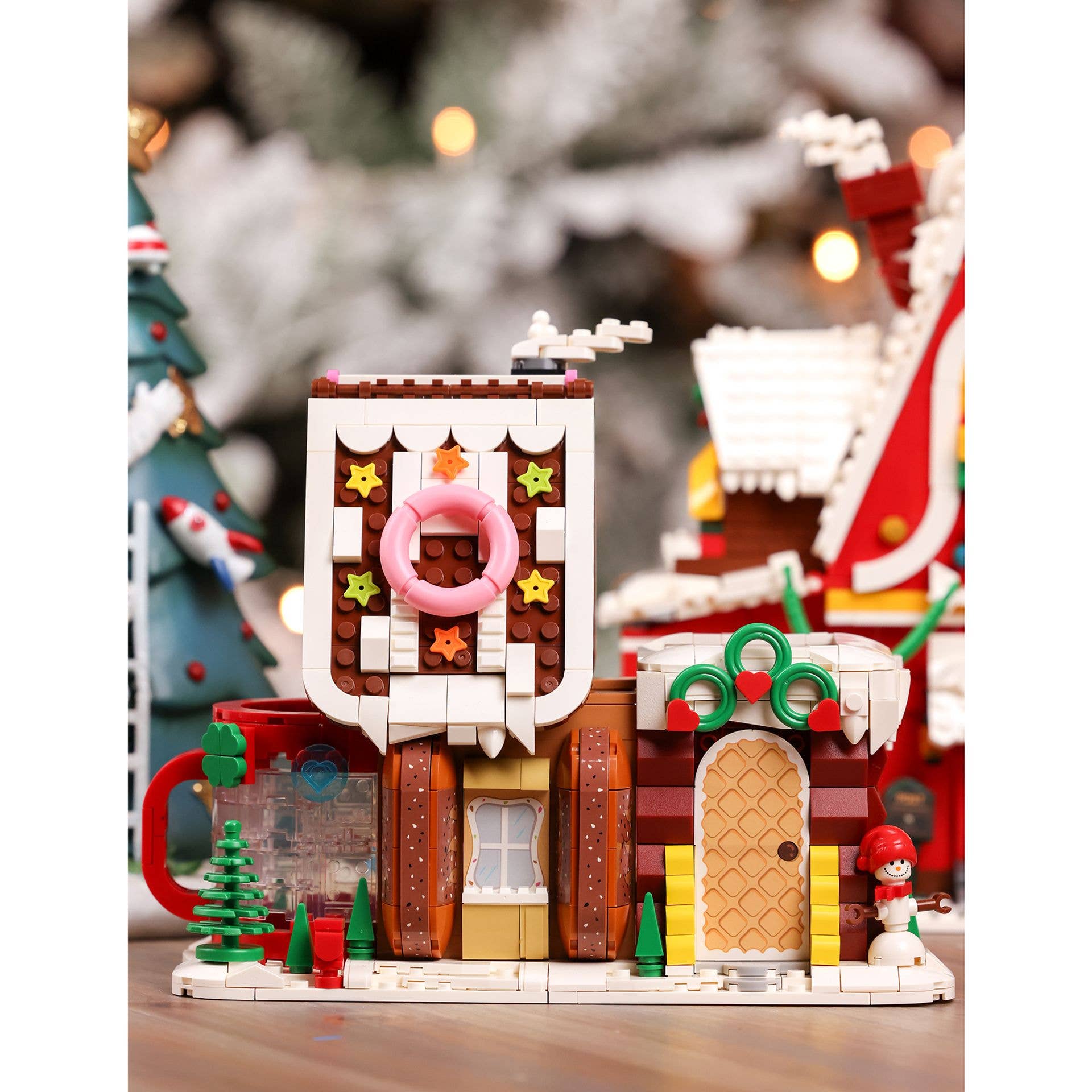 WIDDOP and Co. - Wholesale Learning Cards - Kids & Baby - Toy Shop Gingerbread House Brick Building Set Age 6+1