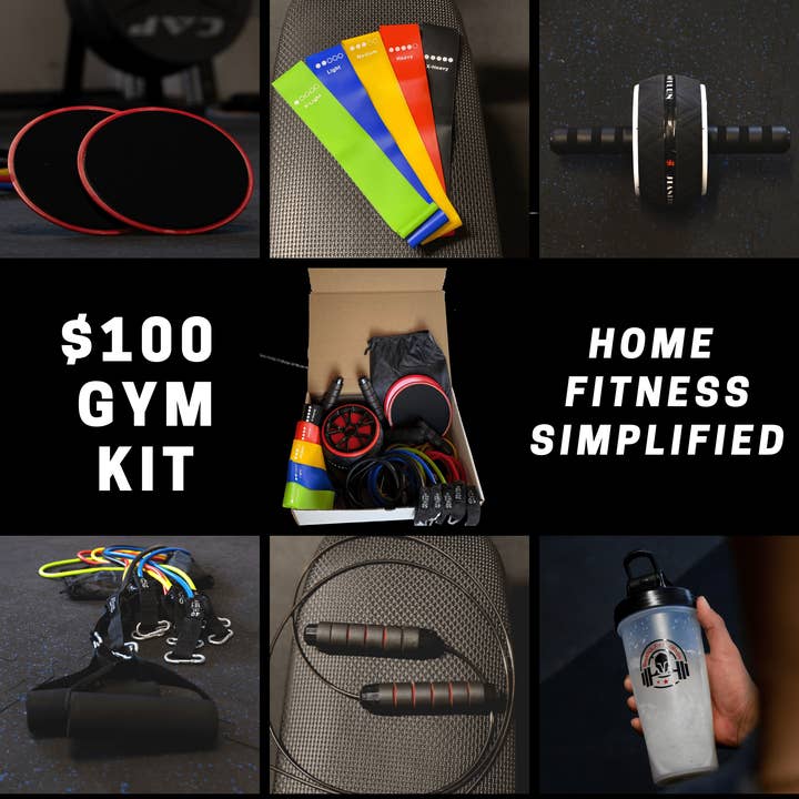 $100 Home Gym Bundle | Fitness On the Go for wholesale by Spartan Fit Nutrition