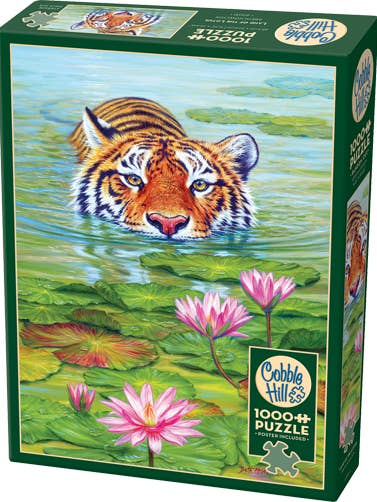Land of the Lotus 1000 Piece Jigsaw Puzzle - Poster Included for wholesale by Cheatwell Games