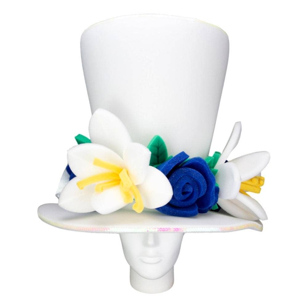 Foam Party Hats – wholesale Partyhatt/-krona – Liljor och rosor Brudhatt0